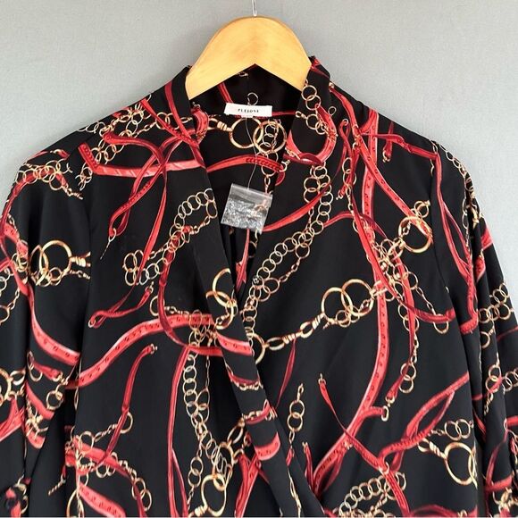 🎉5 for $45 🎉Pleione Top Blouse Shirt Size XS - Picture 3 of 8